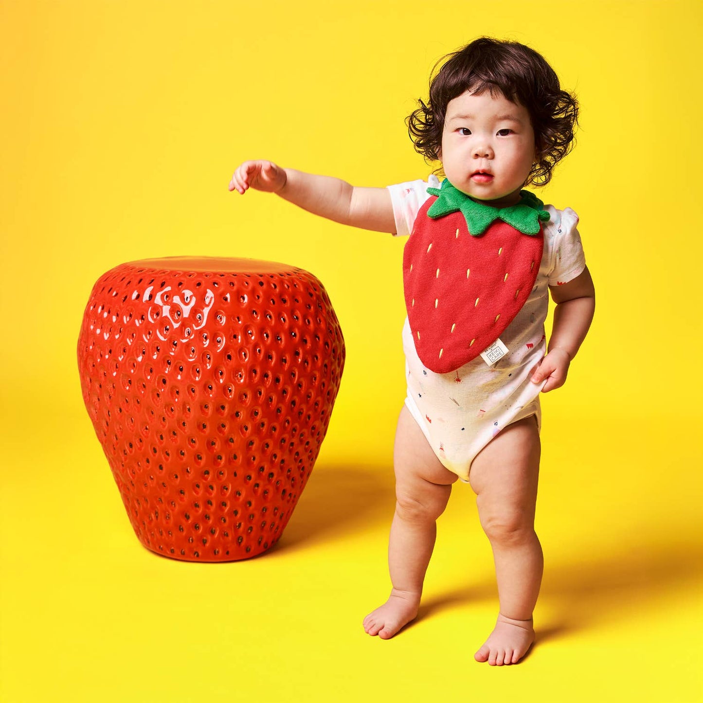 BIB-A-DEEZ™ Drool Bib - Strawberry