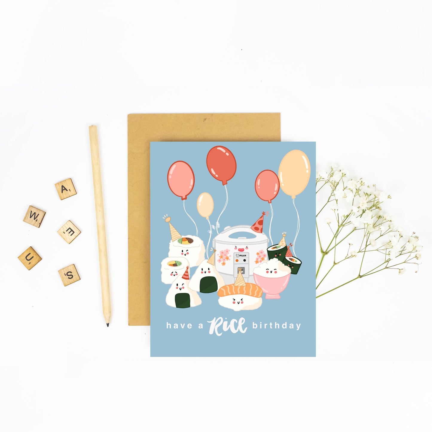Have a Rice Birthday - Birthday Card