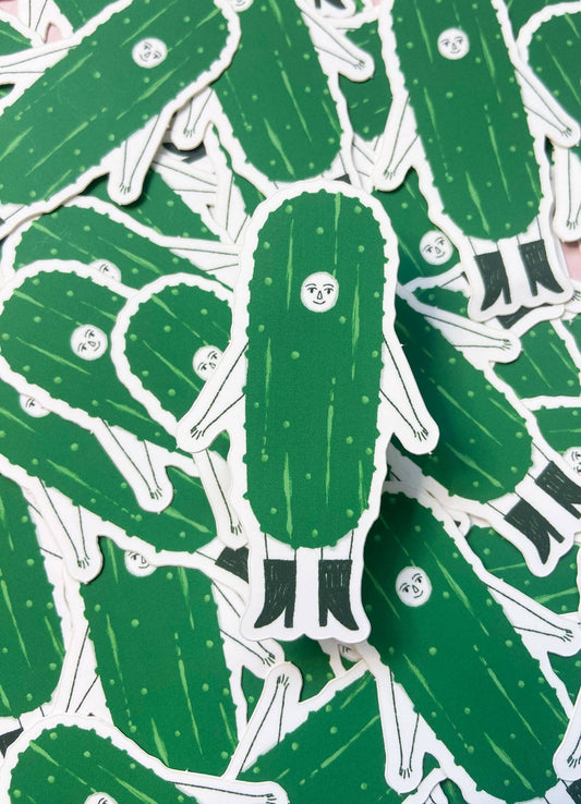 Pickle Girl Sticker