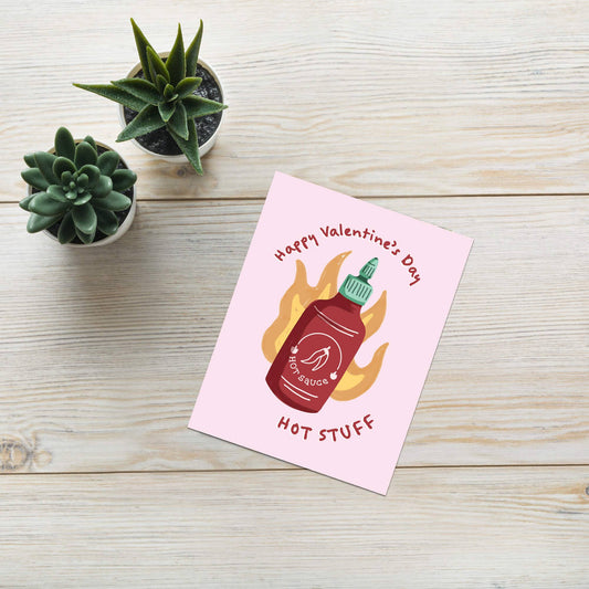 Hot Stuff Valentineās Day Card