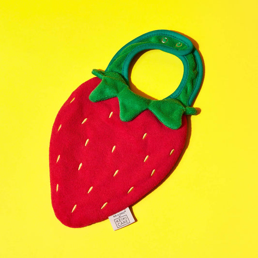 BIB-A-DEEZ™ Drool Bib - Strawberry