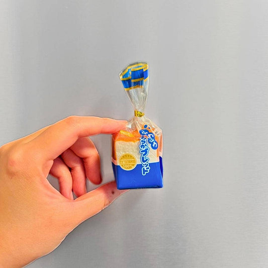 Mini Bread Toast Squishy Fridge Magnet