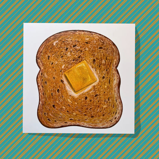Buttered Toast Print
