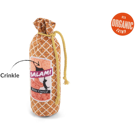 Feline Frenzy Salami Slammer Kicker Toy