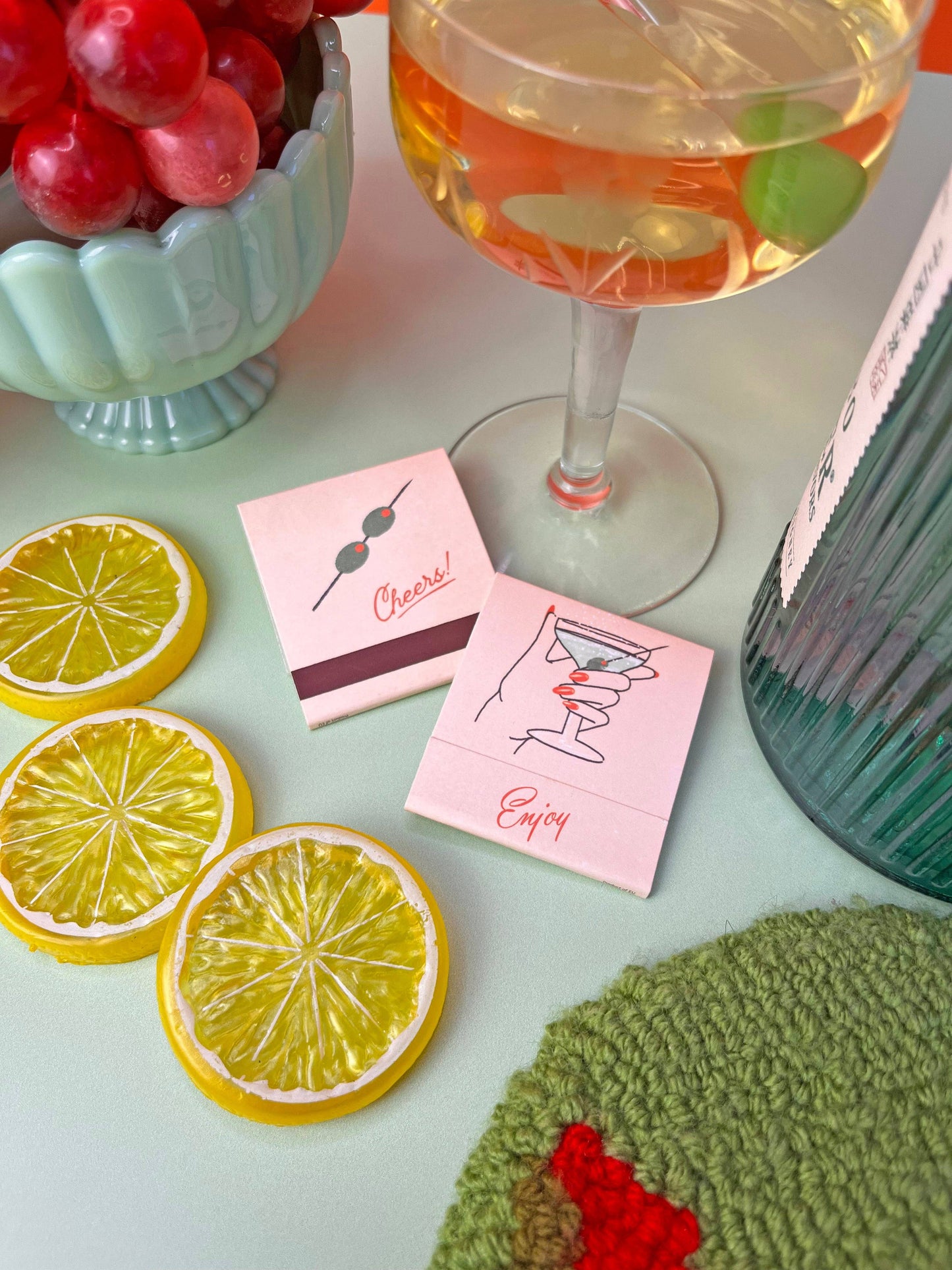 Dirty Martini Matchbook