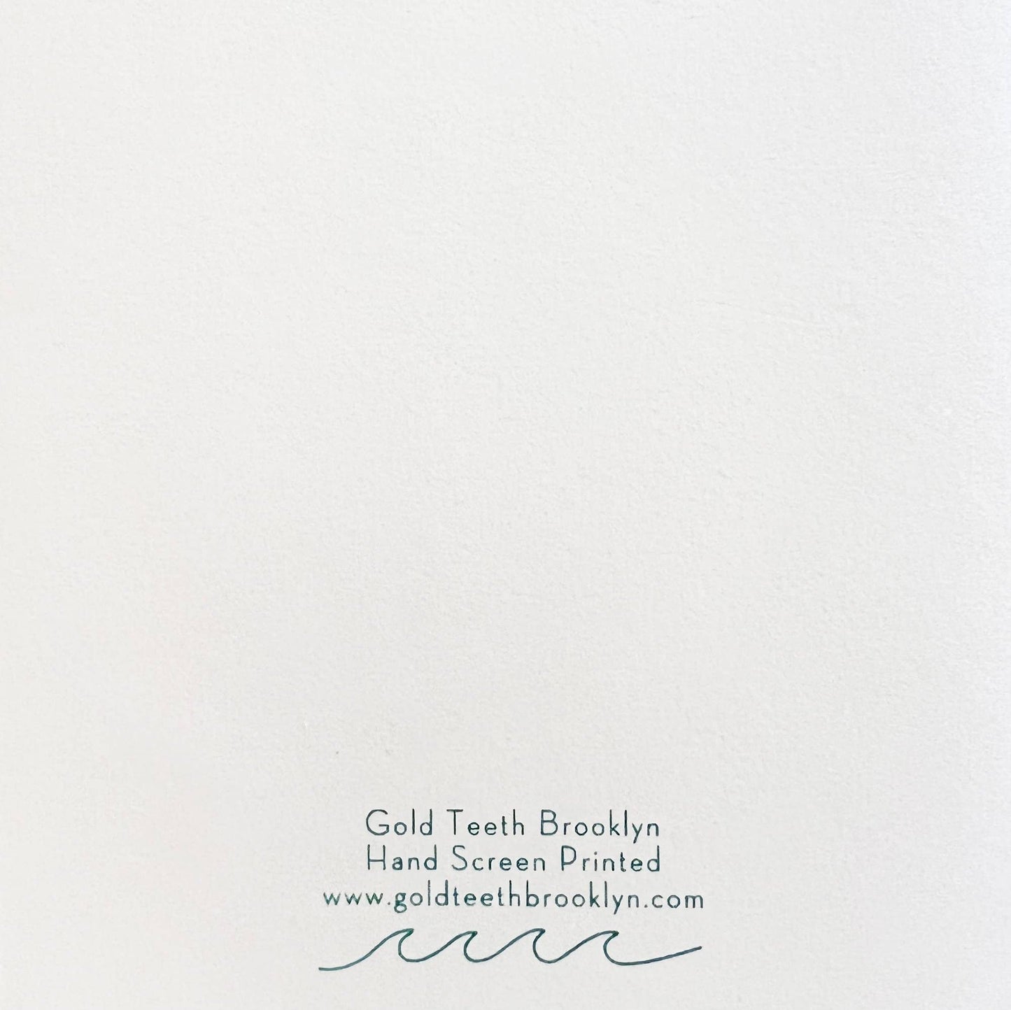 back of birthday sprinkle cake greeting card