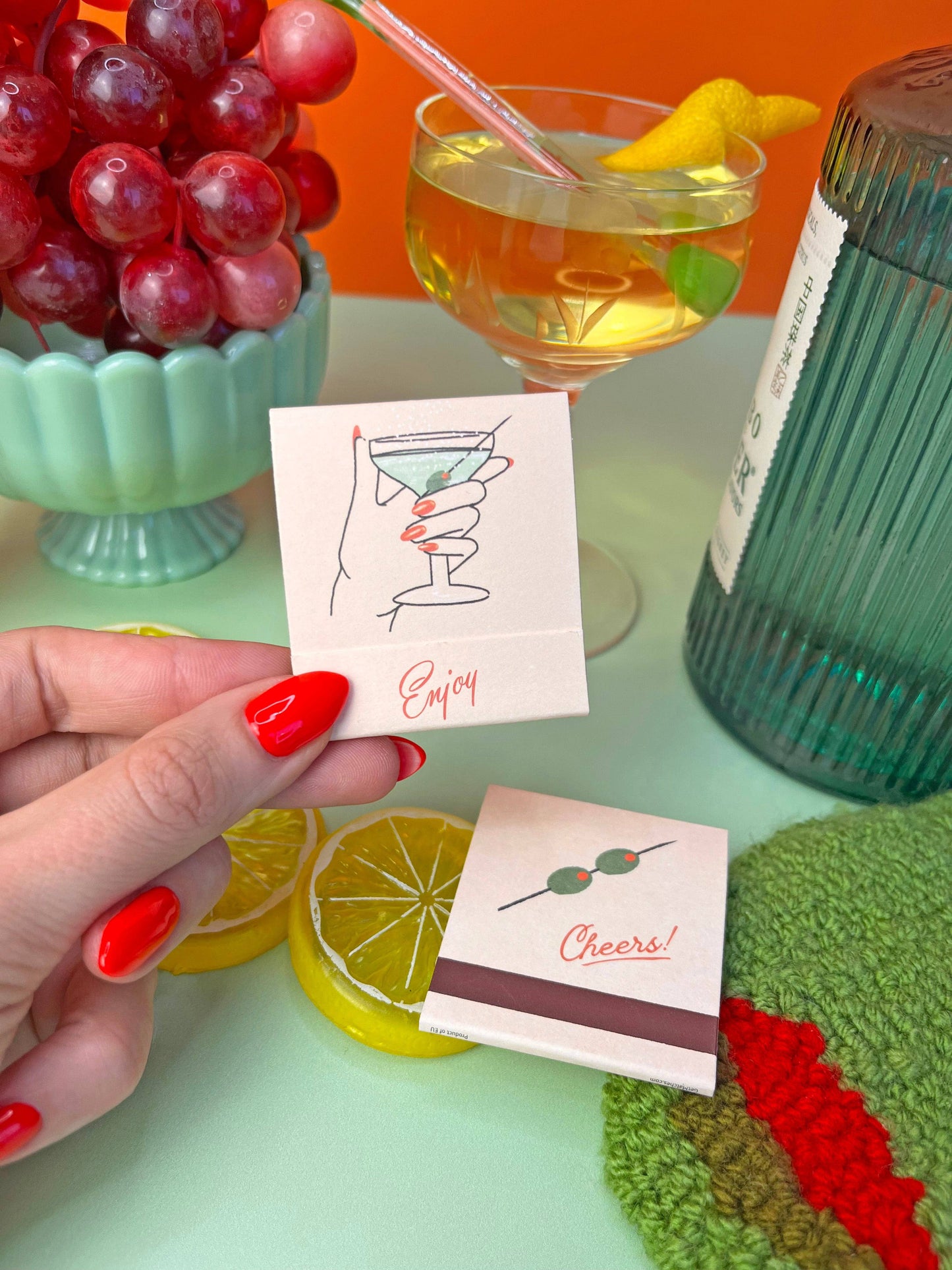 Dirty Martini Matchbook