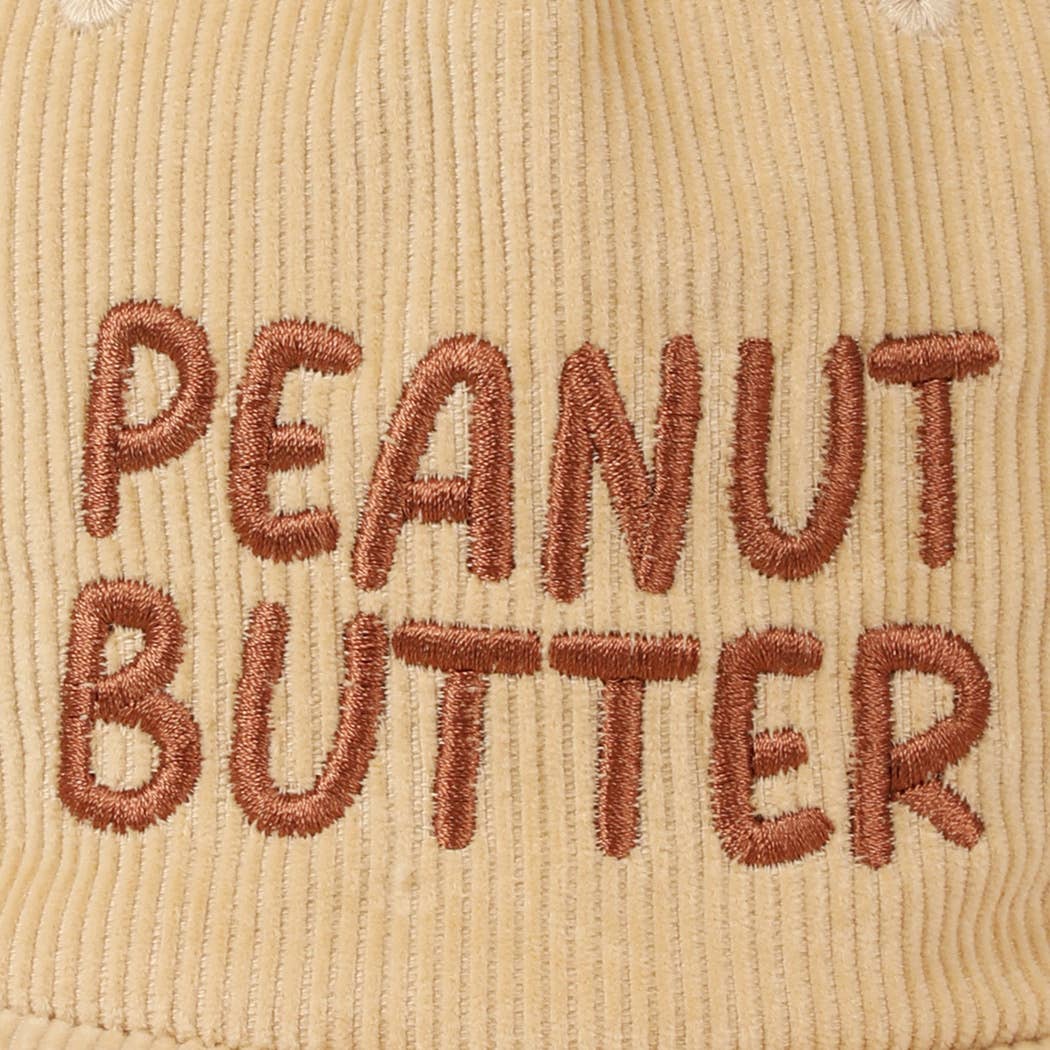 Peanut Butter Corduroy Hat