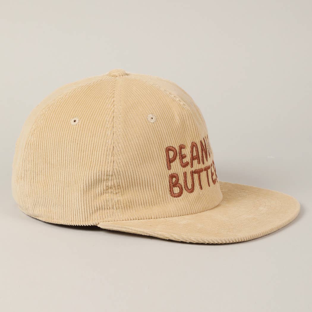 Peanut Butter Corduroy Hat