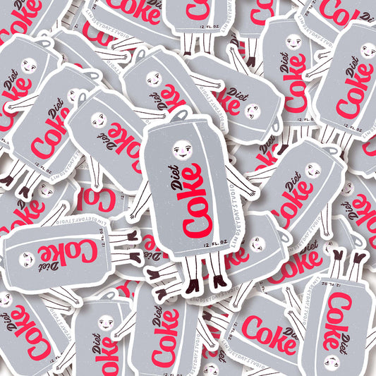 Diet Coke Deanne Sticker