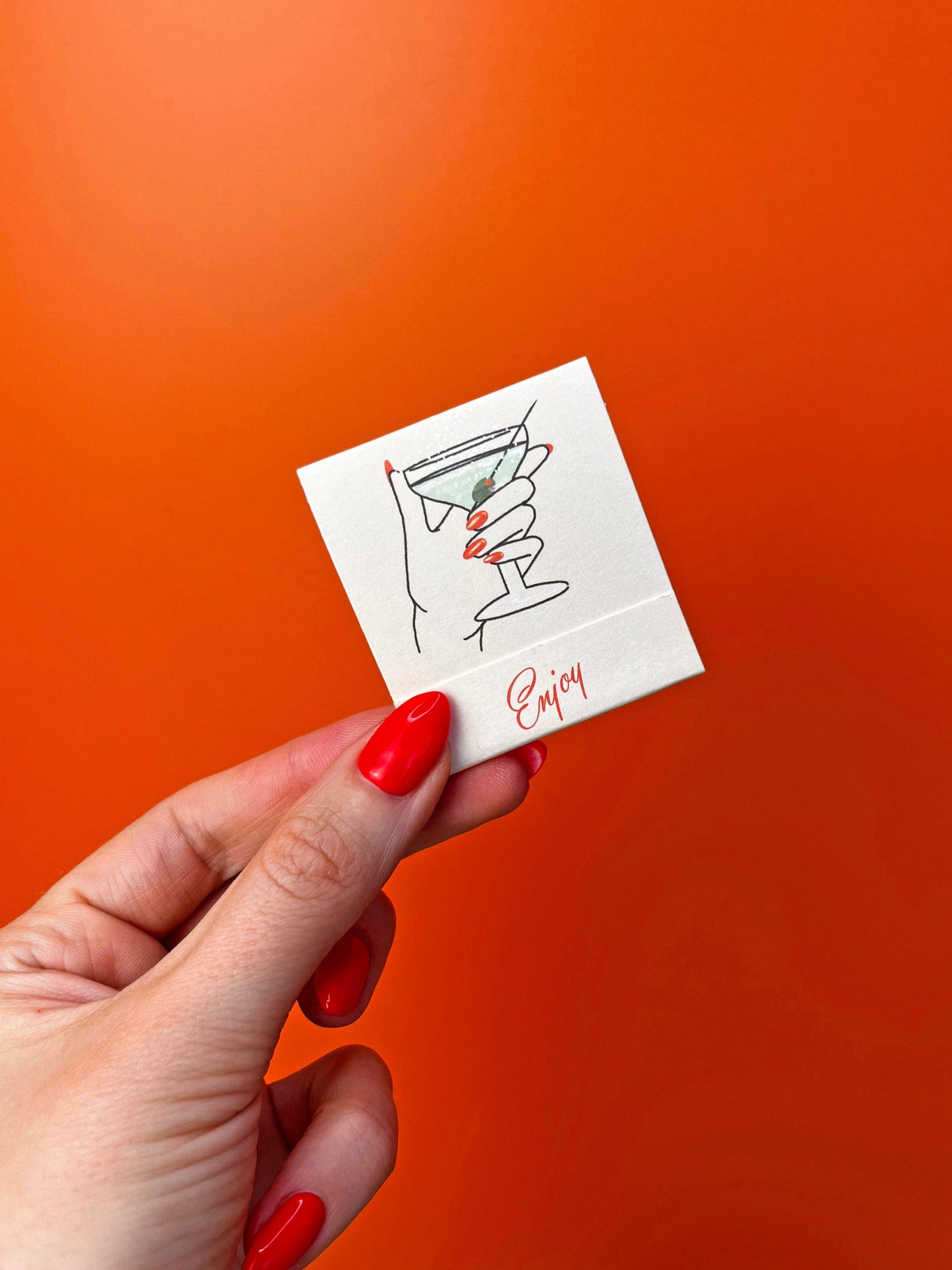 Dirty Martini Matchbook