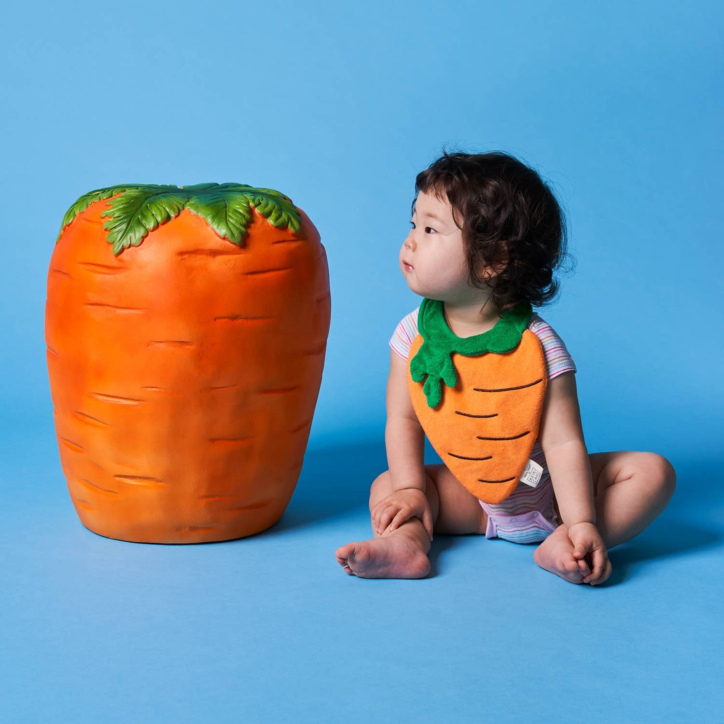 BIB-A-DEEZ™ Drool Bib - Carrot