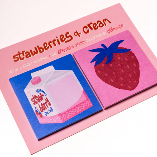Berries & Cream Sticky Note Set