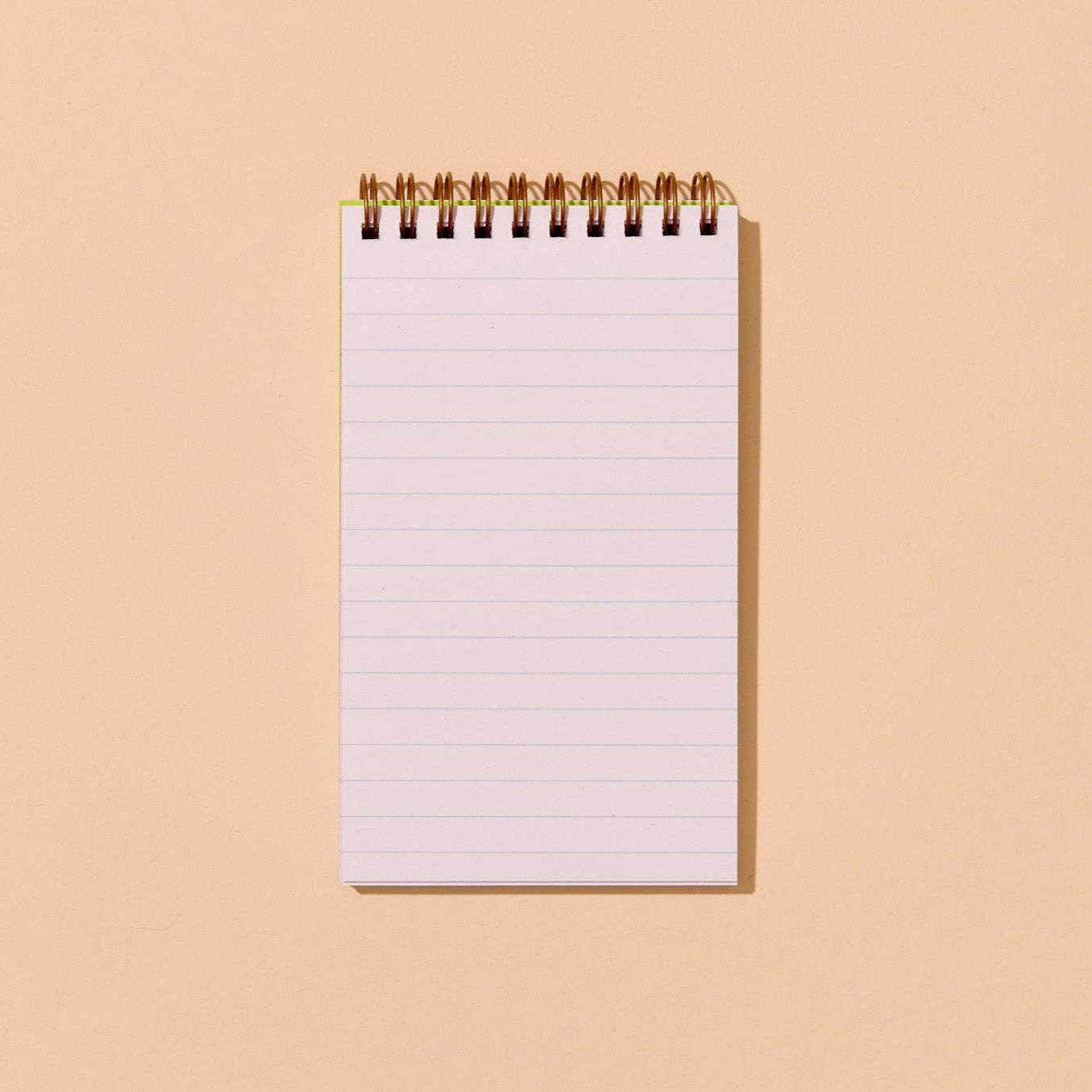 image showing lined pages of goldfish pocket notebook