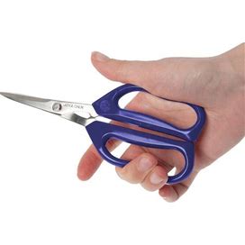 Joyce Chen kitchen scissors in blue