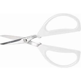 Joyce Chen kitchen scissors in white