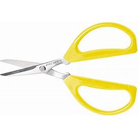 Joyce Chen kitchen scissors in yellow
