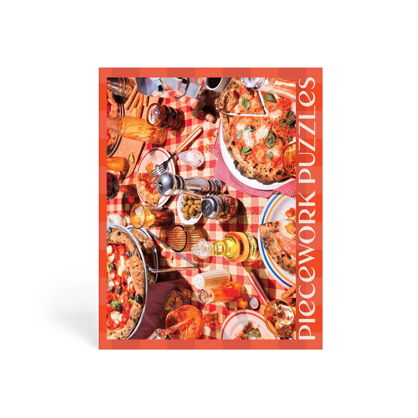 Back of That's Amore Puzzle box showing puzzle image