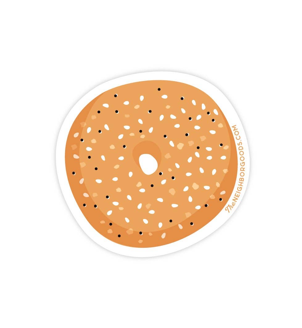 everything bagel sticker