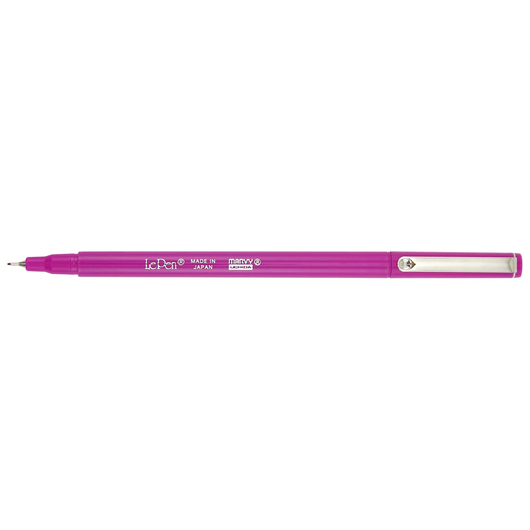 Le Pen fine tip colored pen -- magenta 