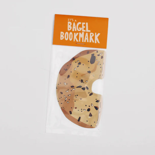 Bagel bookmark exterior side