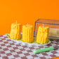 Candles resembling corn on the cob 