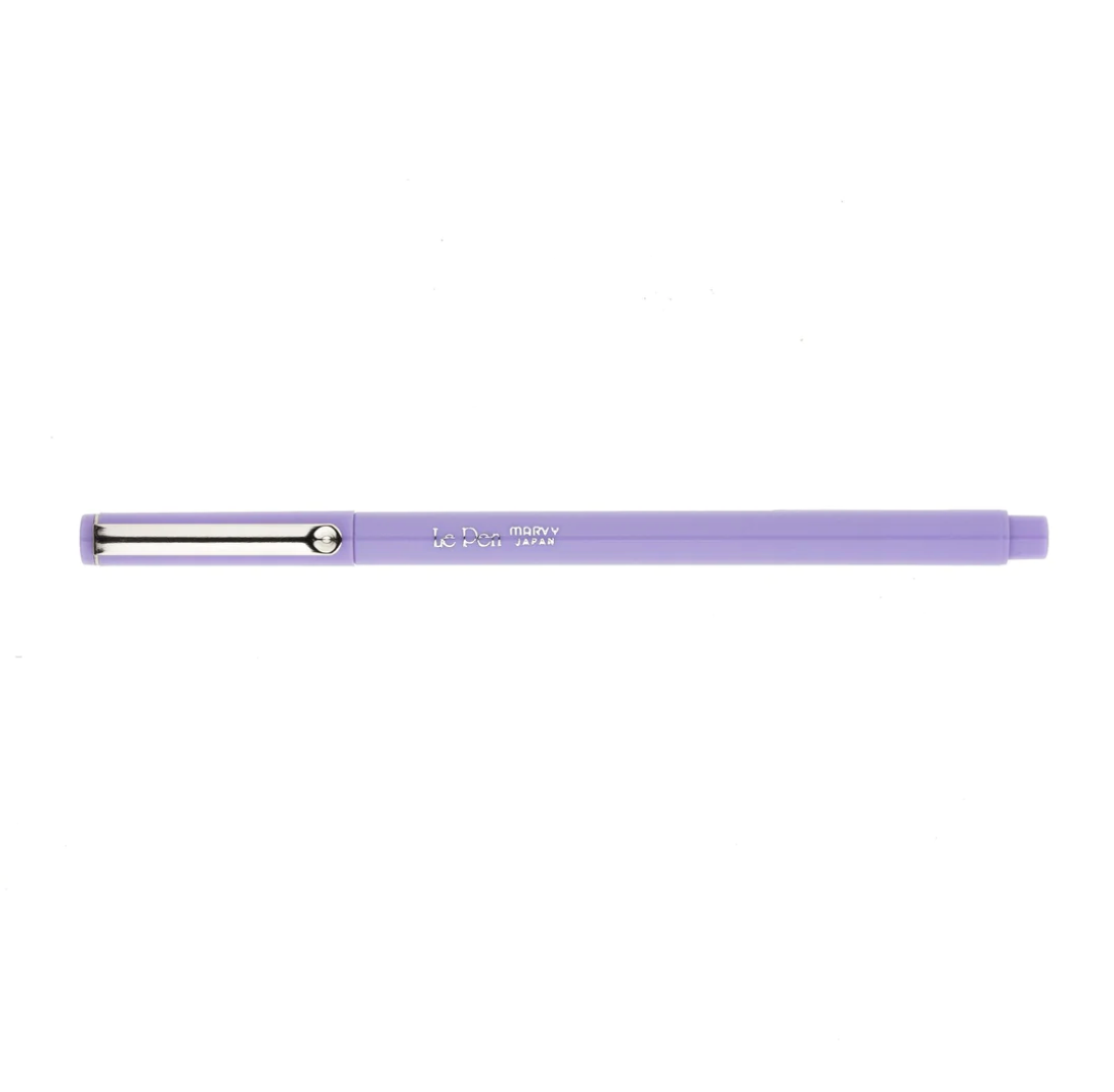 Le Pen fine tip colored pen -- periwinkle