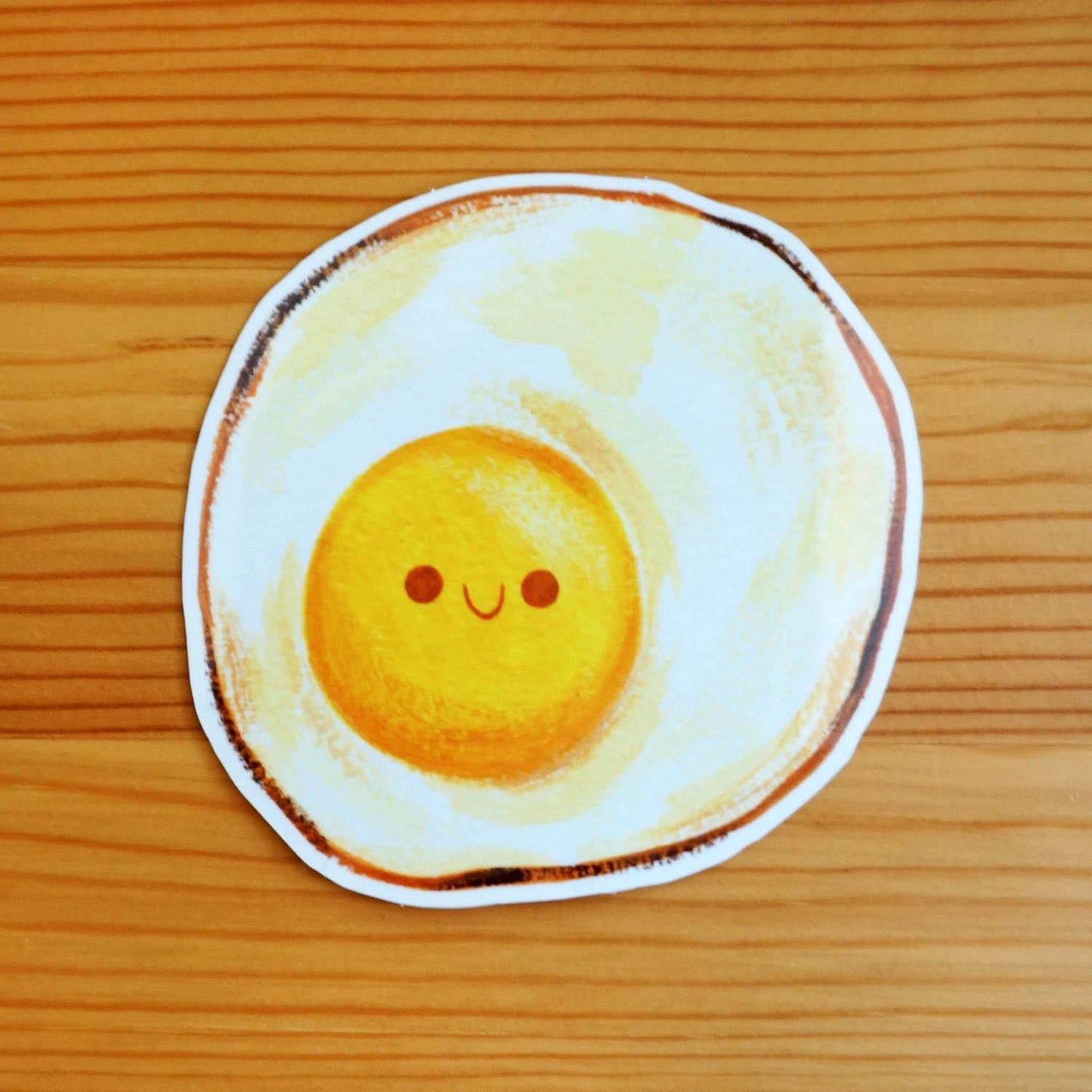 Sunny side up egg sticker