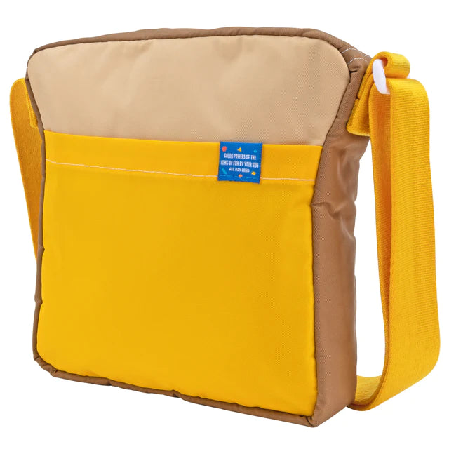 back exterior of egg on toast bag