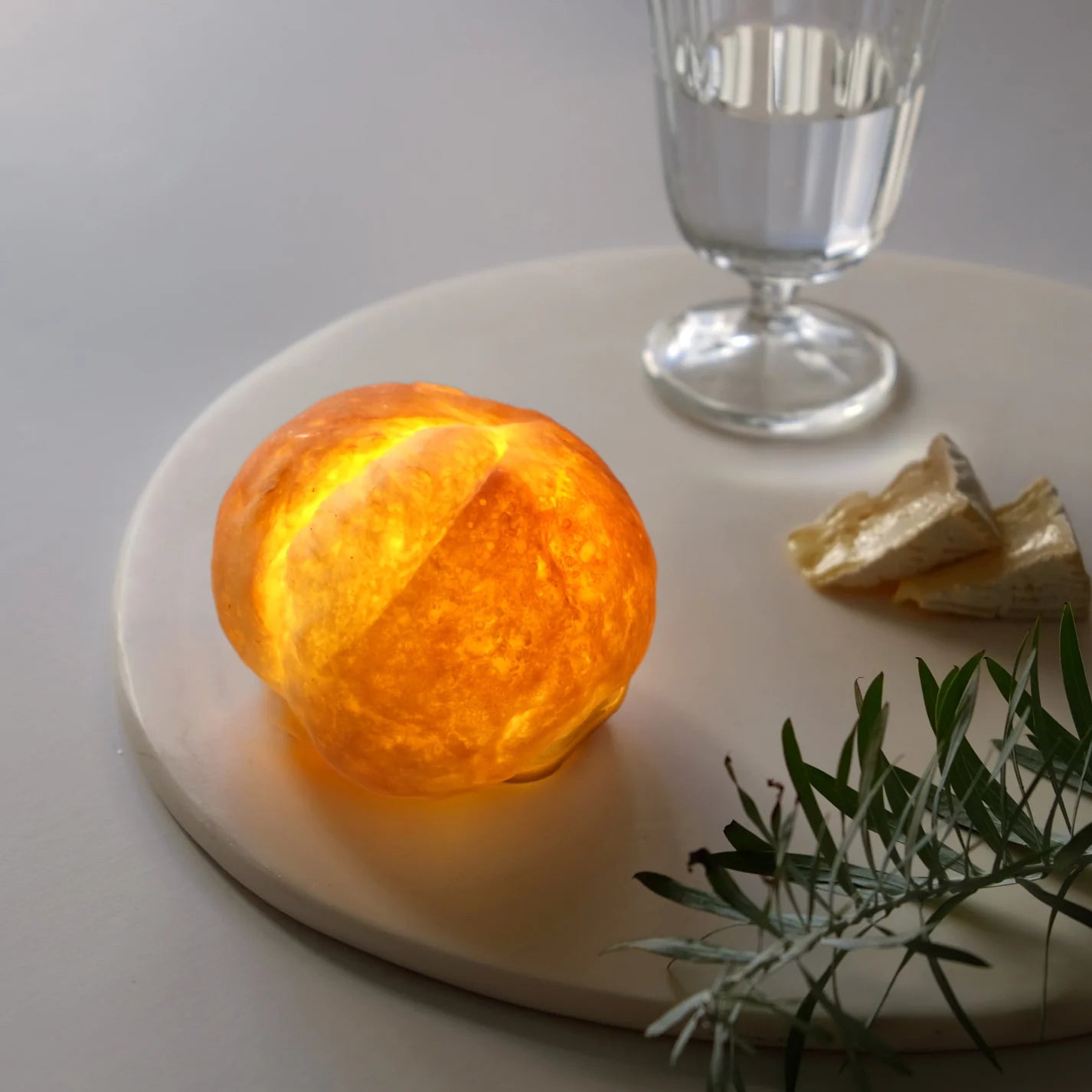pampshade petite roll bread lamp