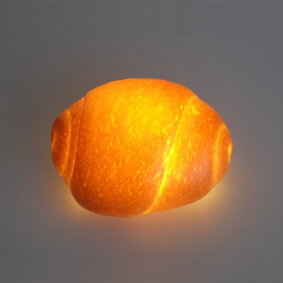 pampshade dinner roll bread lamp