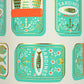 Sardine Can Gift Wrap Sheet