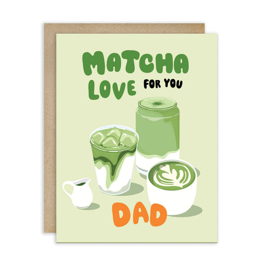 Matcha Father's Day Card