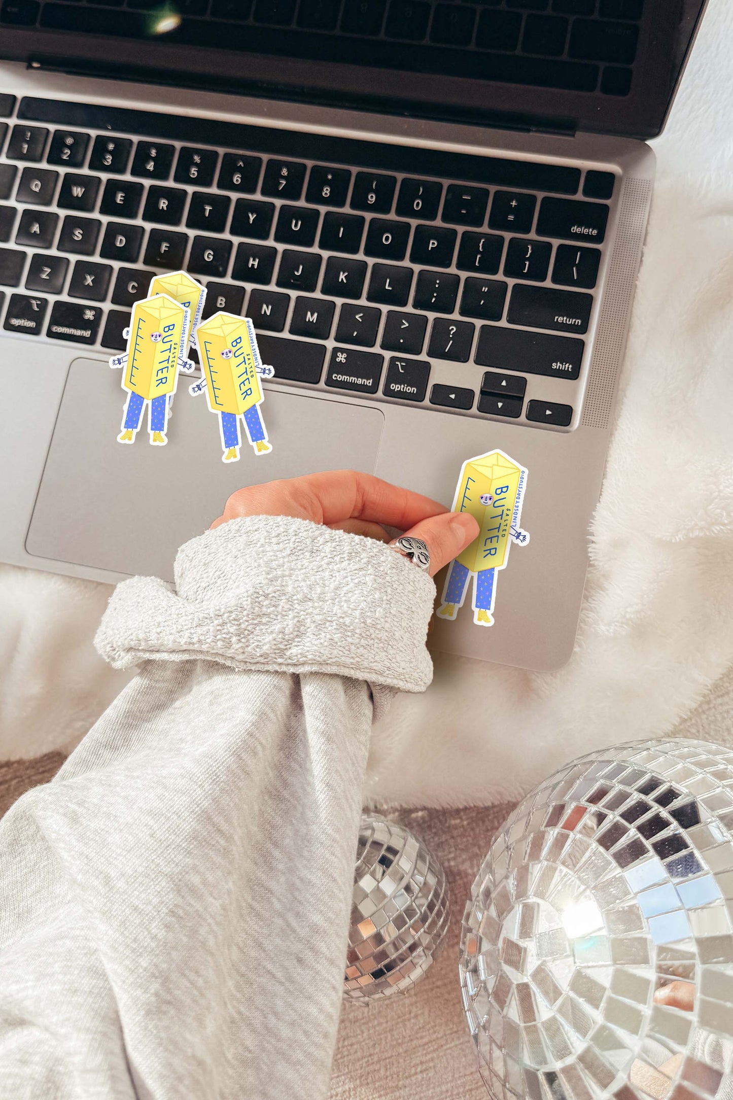 Butter Barb Sticker