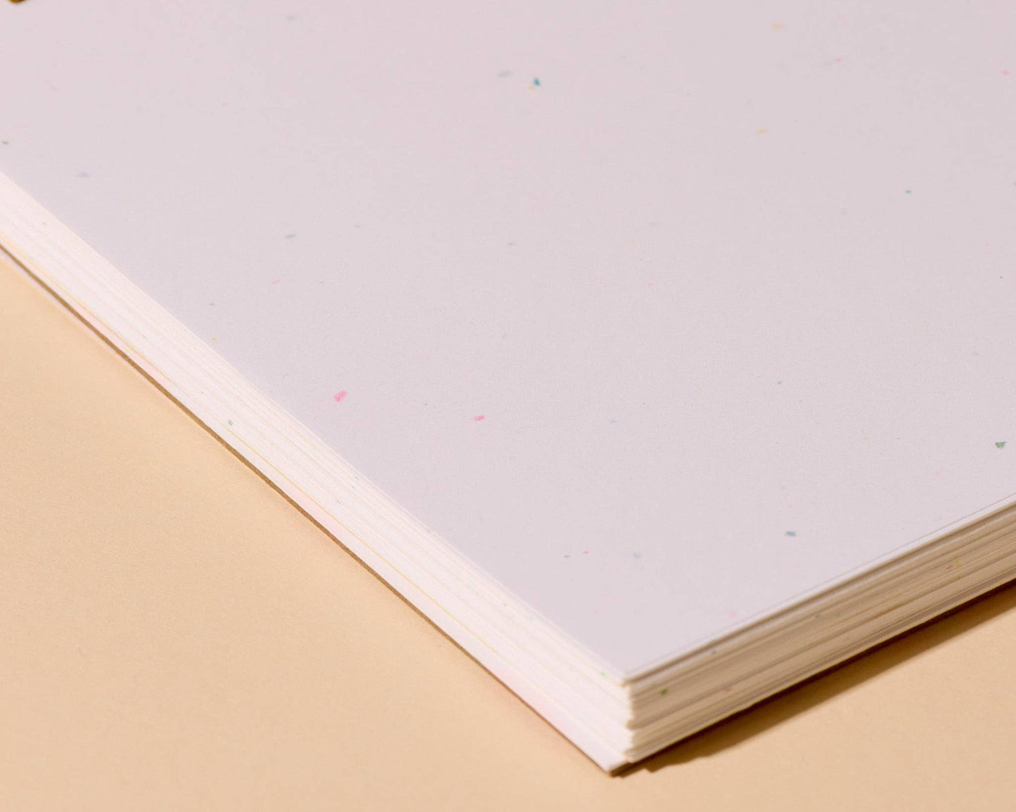 Potato Chip Letterpress Unlined Spiral Notebook