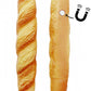 Baguette pens. One is backward so you can see the magnetic backing. 