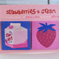 Berries & Cream Sticky Note Set