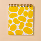 Potato Chip Letterpress Unlined Spiral Notebook