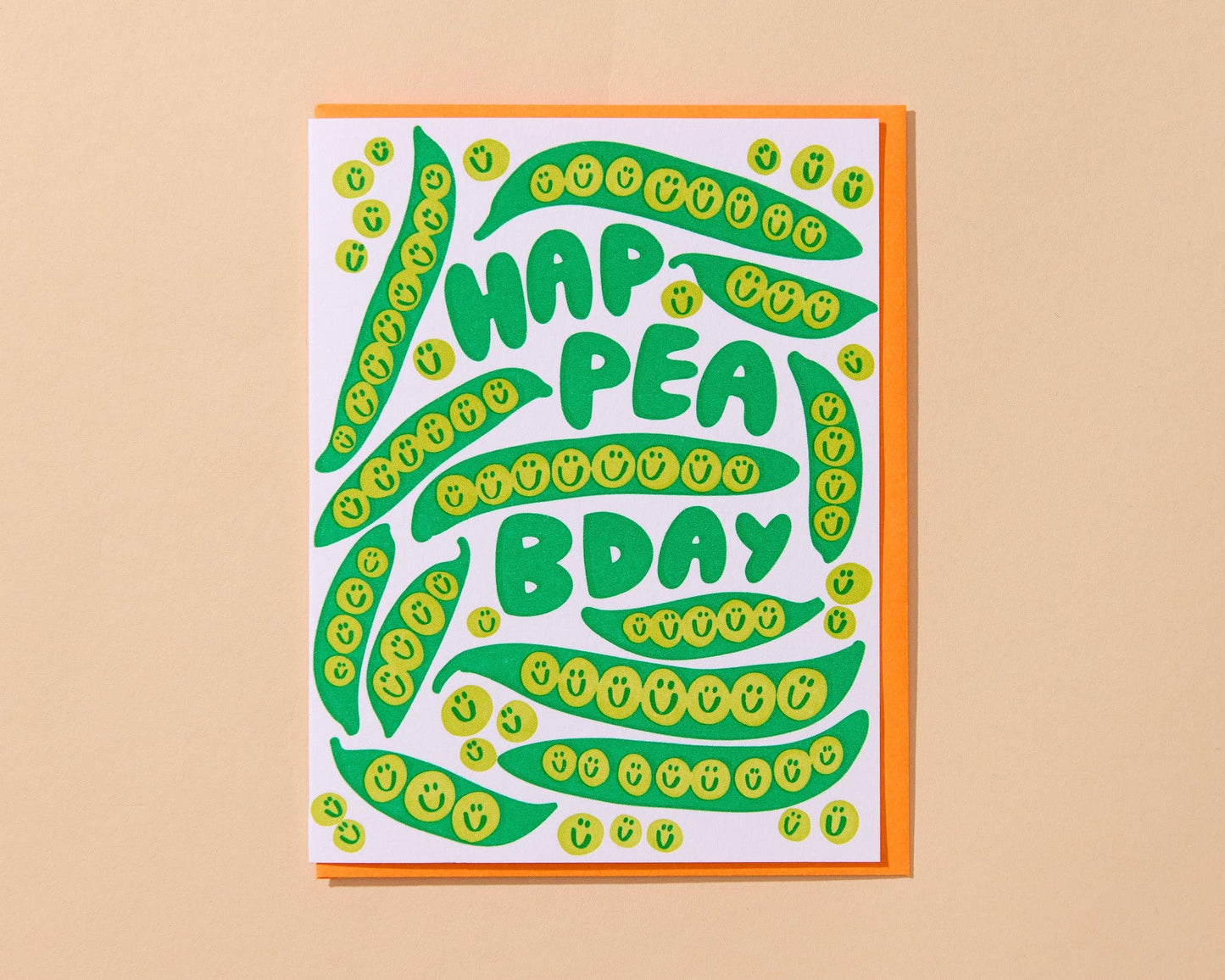 Hap-pea B-day Card