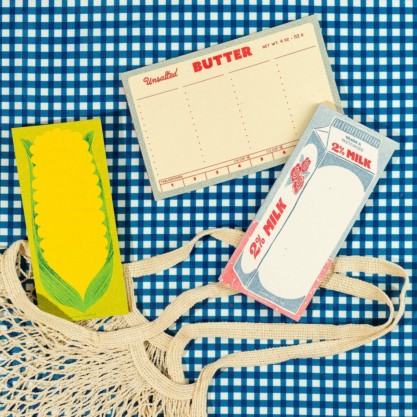2% Milk Risograph Notepad