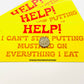 Mustard on Everything Bumper Sticker