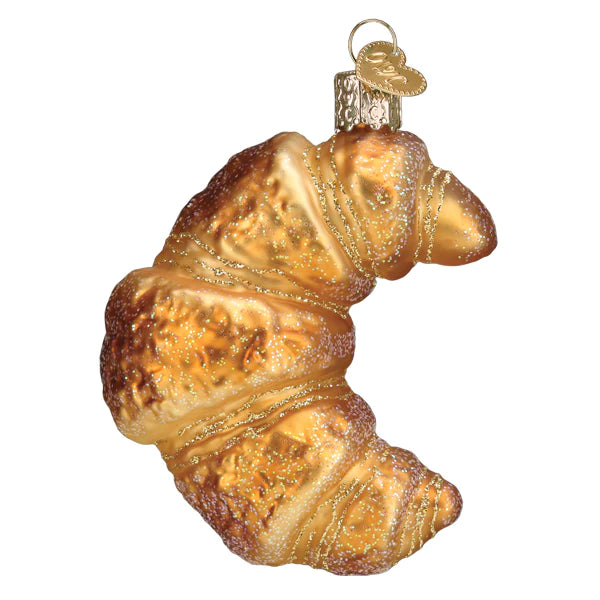 Croissant Christmas Ornament