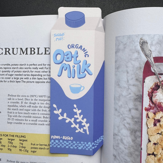 Oat Milk Bookmark