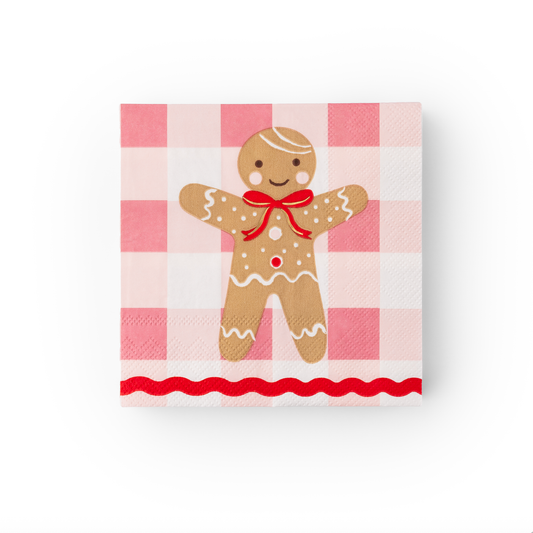 Sweet Gingerbread Small Napkins