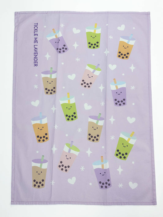 Boba Milk Tea Kitchen Tea Towel