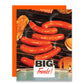 Big Franks Vintage Hot Dog Collage Card