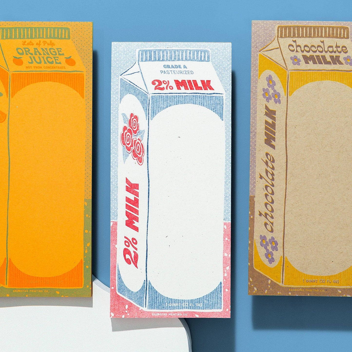 2% Milk Risograph Notepad
