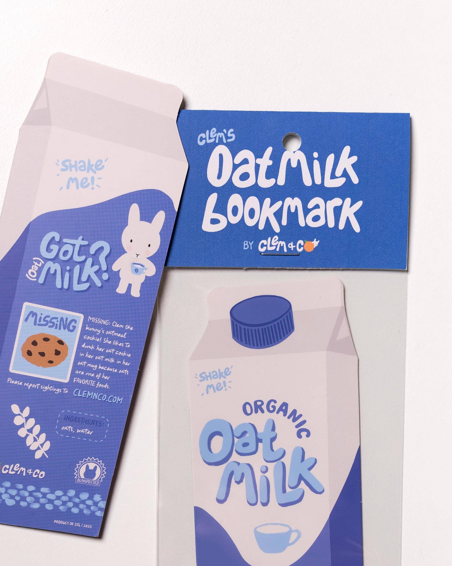 Oat Milk Bookmark