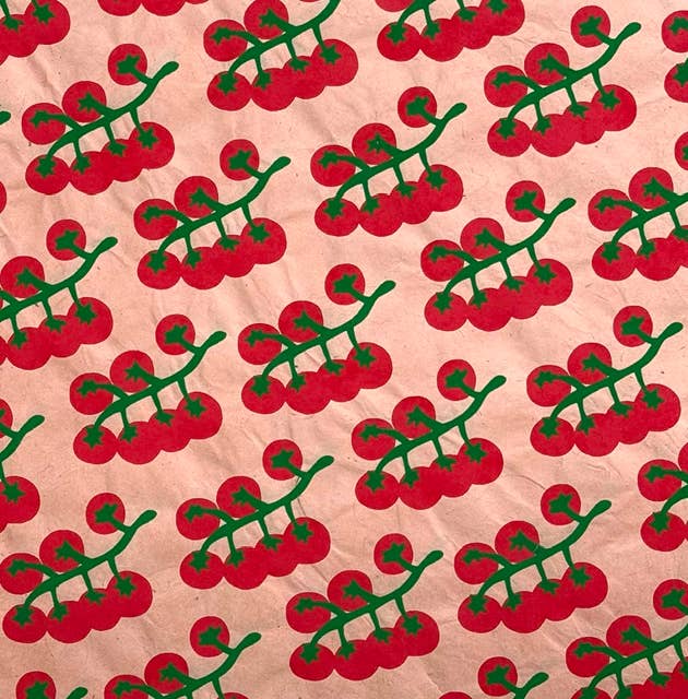 Tomato Gift Wrap Sheet