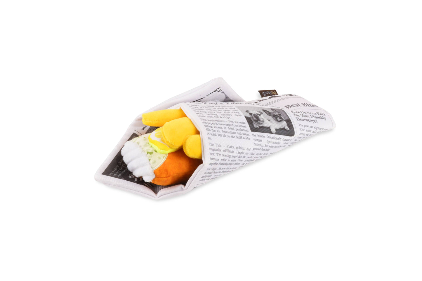 Fish and Chippy Chews Dog Toy